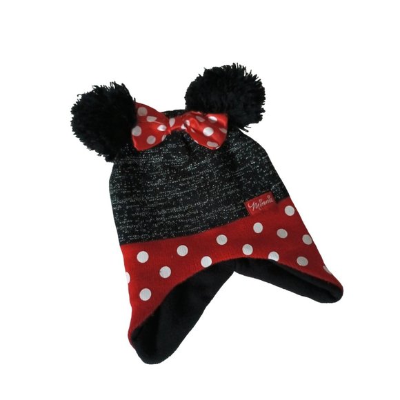Disney Minnie Mouse Beanie Winter Hat - Picture 2 of 6